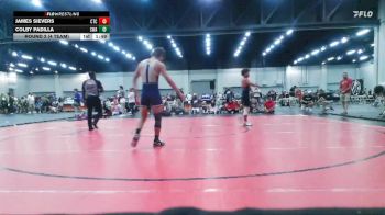 144 lbs Round 2 (4 Team) - Colby Padilla, Slate Wrestling Academy vs James Sievers, Circle Training Center