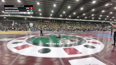60 lbs Cons. Round 2 - Winston Butcher, Windy City Wrestlers vs Drextyn Downs, Madison Youth Wrestling Club