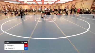 175 lbs Consi Of 4 - James Capasso, Ny vs Brayden Ranauto, De