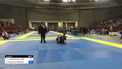 KYVANN J GONZALEZ JIMENEZ vs EDUARDO MANUEL FARFAN ARIAS 2024 Pan IBJJF Jiu-Jitsu No-Gi Championship