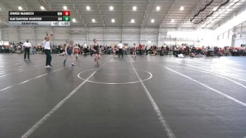 144 lbs Semifinal - Kai`savion Hunter, Sandusky Blue Streaks vs Owen Mamich, Wadsworth