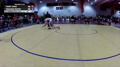 126 lbs Semifinal - Henry Jones, Virginia Team Predator vs Benjamin Proper, NOVA Wrestling Club