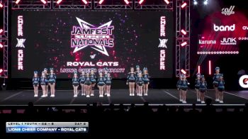 Lions Cheer Company - Royal Cats [2026 L1 Youth - D2 - B DAY 2] 2026 JAMfest Cheer Super Nationals