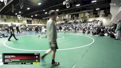 150 lbs Quarterfinal - Jacob Bell, Etiwanda vs Greg Torosian, Birmingham