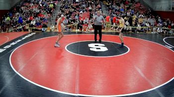 114 lbs Champ. Round 2 - Logan Willis, Corry Area Hs vs Josh Hancock, Bentworth Hs