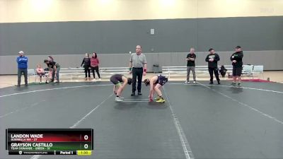 92 lbs Round 3 (4 Team) - Landon Wade, Guerrilla WA vs Grayson Castillo, Team Donahoe - Green