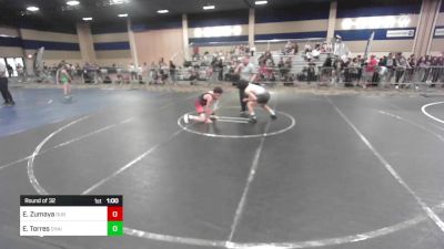 137 lbs Round Of 32 - Edgar Zumaya, DUB Wrestling vs Ezariah Torres, Chain Wr Ac