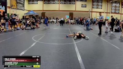 60 lbs 3rd Place Match - Milo Ksebe, McDonald Wrestling Academy vs Xander Cole, Dover Bandits