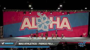 MAX Athletics - Fierce Felines [2022 L2 Youth - D2 Day 1] 2022 Aloha Reach The Beach: Daytona Beach Showdown - DI/DII