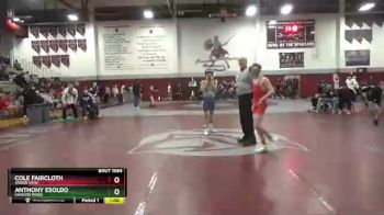 106 lbs Cons. Semi - Anthony Esoldo, Shadow Ridge vs Cole Faircloth, Arbor View