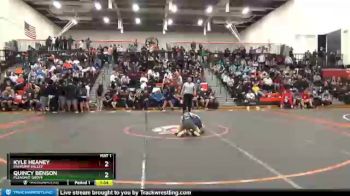 106 lbs Quarterfinal - Quincy Benson, Pleasant Grove vs Kyle Heaney, Pahrump Valley