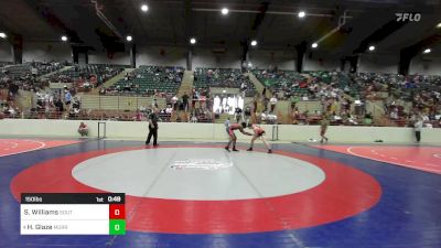 150 lbs Consi Of 4 - Shawn Williams, South Georgia Athletic Club vs Hudson Glaze, Morris Fitness Wrestling Club