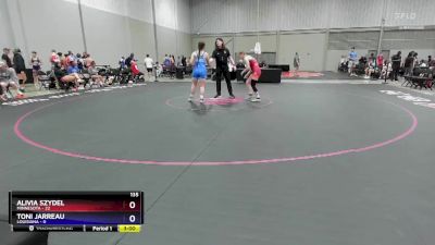 135 lbs Round 5 (6 Team) - Alivia Szydel, Minnesota vs Toni Jarreau, Louisiana