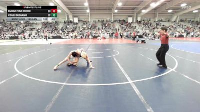 106 lbs Consi Of 64 #1 - Elijah Van Horn, CO vs Cole Desiano, CT