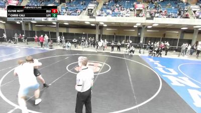 215 lbs Cons. Round 4 - Chris Cali, Unattached vs Clyde Nott, Unattached