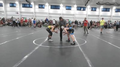 106 lbs Round 3 (4 Team) - Milo Ward, West Virginia Wild vs Wyatt Kennedy, Freakztyle Wrecking Crew