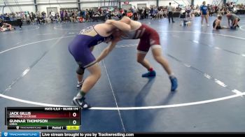 Silver 174 lbs Quarterfinal - Jack Gillis, Wisconsin-La Crosse vs Gunnar Thompson, Loras