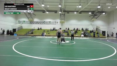 165 lbs Champ. Round 1 - Leo Martinez, East Los Angeles College vs Brady Svetich, Cuesta