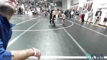 49 lbs Round Of 16 - Michael Cawthorne, Tiger Trained Wrestling vs Logan Rosiere, Keystone Kids Wrestling Club