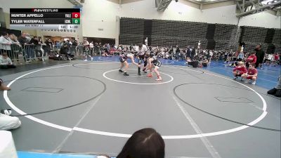 111 lbs Rr Rnd 11 - Hunter Appello, Yale Street vs Tyler Waterfall, ICWL Bruisers Elite