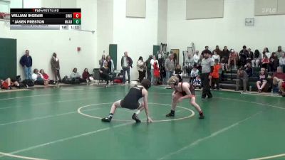 140 lbs Quarterfinal - Jasen Preston, McAdory Middle School vs William Ingram, Simmons Middle School