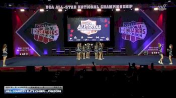 Hill Country Elite Cheer - Aviators [2026 L2 Junior - Small - B Day 1] 2026 NCA All-Star National Championship