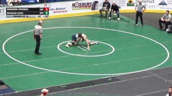 110 lbs Round Of 16 - Brennen Veverka, Chestnut Ridge vs Nicolas Loch, Upper Perkiomen