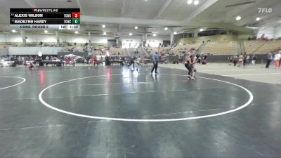 91 lbs Cons. Round 2 - Madilynn Hardy, Team Clarksville TCWC vs Alexis Wilson, Maryville Wrestling