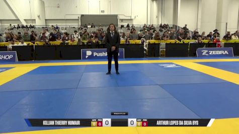 ARTHUR LOPES DA SILVA BYS vs Killian Thierry Humair 2025 World IBJJF Jiu-Jitsu No-Gi Championship