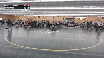 135 lbs Consi Of 8 #1 - Nycholas Kahmar, Port Jervis vs Conner Moll, Milton
