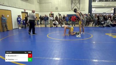 139 lbs R-64 - Franco Busalacchi, Mt. Lebanon vs Matt Rothka, Canon-McMillan