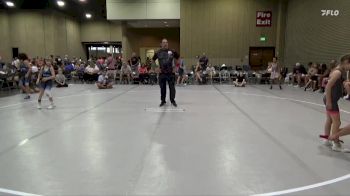 55 lbs Round 3 (8 Team) - Nate Gaffigan, RWA vs Adeline Byrne, North DeSoto Blue WA