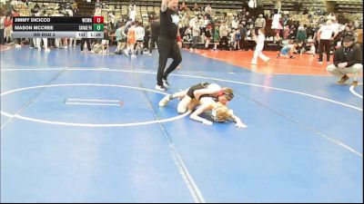 69 lbs Rr Rnd 3 - Jimmy DiCicco, Wrecking Crew Wrestling Academy - ESC vs Mason McCree, SAVAGE Wrestling Academy - ESC