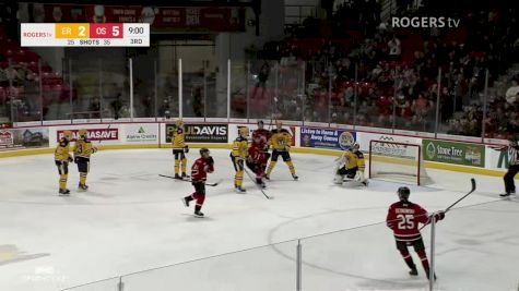 Owen Sound's Pierce Mbuyi Stays Hot With Snipe Against Erie