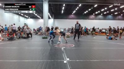 72 lbs Finals (8 Team) - Jagger Baublits, Washington Dual Team vs Liam Ferguson, The Factory