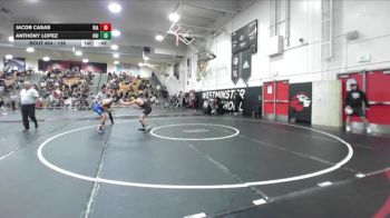 138 lbs Cons. Round 3 - Jacob Casas, Rialto vs Anthony Lopez, William J Pete Knight