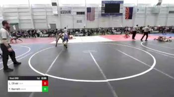 145 lbs Round Of 16 - Trevor Barrett, Warrior WC vs Latrell Oliver, Oliver