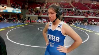 110 lbs Round 4 - Semis (4 Team) - Hannah Dean, Amarillo Tascosa vs Addison Fogg, New Braunfels