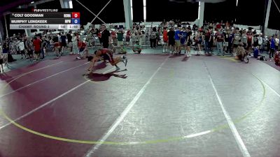 132 lbs Champ. Round 2 - Colt Goodman, Red Cobra Wrestling Academy vs Murphy Lengkeek, Michigan Premier WC