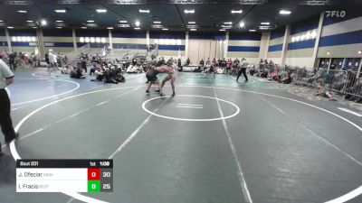 195 lbs Rr Rnd 1 - James Ofeciar, Grindhouse WC vs Isaiah Fracis, Best Trained