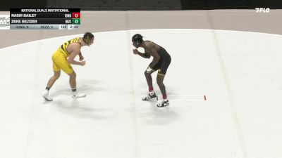 141 lbs Round 1 (16 Team) - Nasir Bailey, Iowa vs Zeke Seltzer, Missouri
