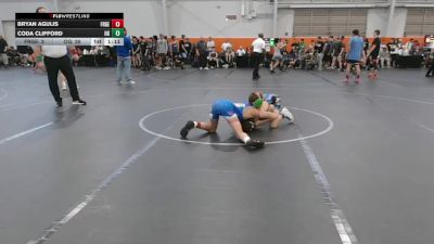 105 lbs Round 1 (6 Team) - Bryan Agulis, FORGE vs Coda Clifford, Ohio Gold