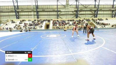 157A Rr Rnd 1 - Charlie Millard, Minnesota vs Dez Gartrell, Nebraska