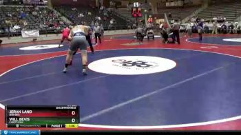 6 lbs Quarterfinal - Will Bevis, Cabot High vs Jeran Land, Har-Ber