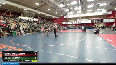 146 lbs Cons. Round 3 - Remington Escobedo, Del Norte High School vs Jacob Colcleaser, Upper Lake High School