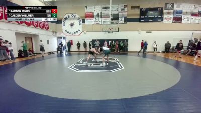 165 lbs Quarterfinal - Paxton Jenks, Wright vs Calder Vollmer, Tongue River