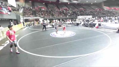 105 lbs Quarters - Xavier A Hernandez vs Jayson Sanchez, Delta Wrestling Club