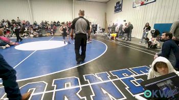 130 lbs Rr Rnd 5 - Douglas Long, Saints Wrestling Club vs Briar James, Sallisaw Takedown Club