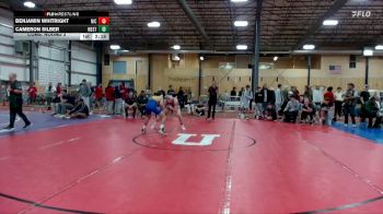 133 lbs Cons. Round 3 - Cameron Silber, Westcliff vs Benjamin Whitright, North Idaho College