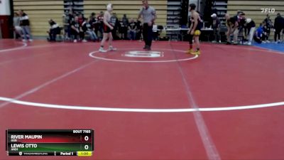 86 lbs Semifinal - River Maupin, GGB vs Lewis Otto, AND1